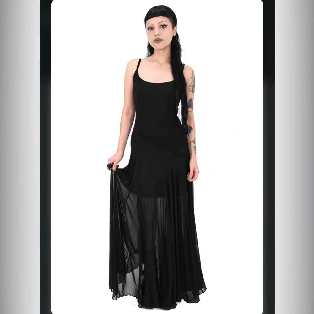 Foxblood Julia Mesh Dress 2XL sold out online - Picture 3 of 7